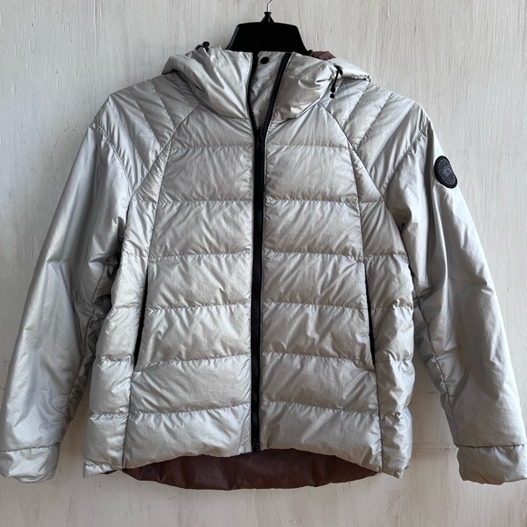 CANADA GOOSE  Mackay Reversible Down Jacket- Silverbirch Sephia - Picture 3 of 15